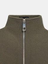 Clara | Knit Zip Up Jacket