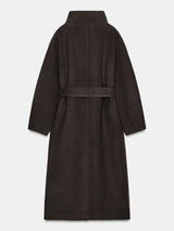 Eliza | Belted Wool Blend Coat