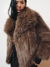 Marina | Faux Fur Short Coat
