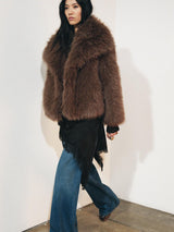Marina | Faux Fur Short Coat