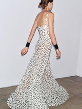 POLKA DOT MAXI DRESS