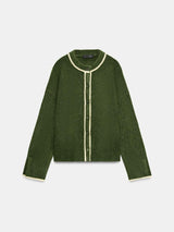 Eloria | Cardigan | Contrast Trims