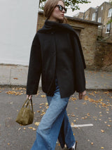 Noa | Wool Blend Short Coat