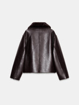 Mila | Reversible Faux Leather Jacket