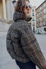 Mila | Plaid Puffer Anorak