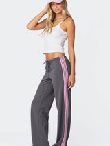 Avery | Contrast Stripe Sweatpants