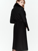 Elowen | Luxe Wool & Faux Fur Coat