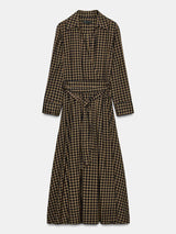 Clara | Effortless Plaid Shirt Dress