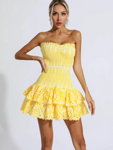 Anya | Ruffle Mini Dress