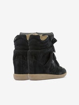 Sienna | Hidden Wedge Suede Sneaker