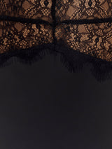 Dinah | Lace Satin Maxi Dress