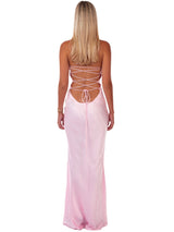 Delilah | Satin Maxi Dress