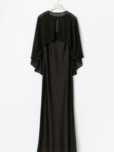 Natalia | Cape Maxi Dress