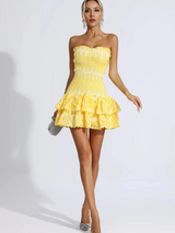 Anya | Ruffle Mini Dress