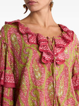 Lowri | Paisley Mini Dress