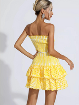Anya | Ruffle Mini Dress