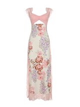 Imogen | Lace Floral Midi Dress
