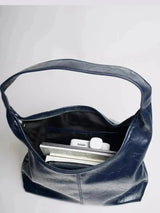 Margot | Distressed Leather Shoulder Bag