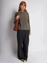 Margot | Distressed Leather Shoulder Bag