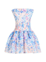 Kaylee | Strapless Floral Dress