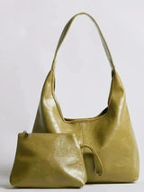 Margot | Distressed Leather Shoulder Bag