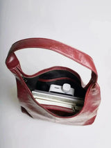 Margot | Distressed Leather Shoulder Bag