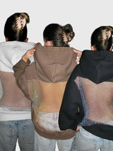 Maya | Mesh Back Oversized Hoodie