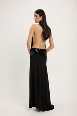 Naomi | Halter Maxi Dress