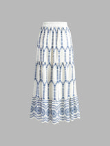 Soraya | Embroidered Skirt Set