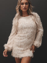 Lola | Textured Mini Dress