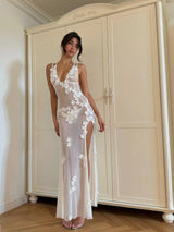 Aylee | Sleeveless Waisted Lace Dress