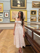 Meredith | Corset Midi Dress