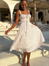 Meredith | Corset Midi Dress