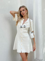 Holly | Knitted Mini Dress