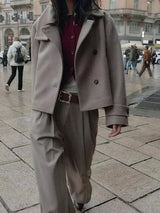 Iris | Modern Cropped Collar Jacket