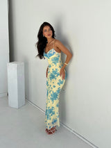 Indie | Sleeveless Floral Maxi Dress