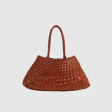 Sora | Woven Leather Shoulder Bag
