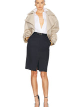 Tilly Oversized Cropped Trench