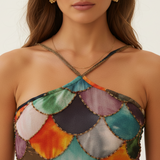 Tidal | Halter Mermaid Dress