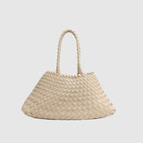 Sora | Woven Leather Shoulder Bag