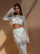 Aubriella | Long Sleeve Wrap Set