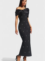 Amina | One Shoulder Maxi Dress