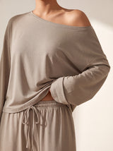 Vaelora | Off Shoulder Lounge Set