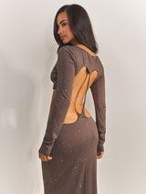 Selene | Embellished Two Piece Maxi Set