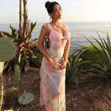 Imogen | Lace Floral Midi Dress