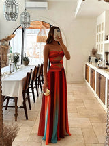 Laney | Strapless Maxi Dress