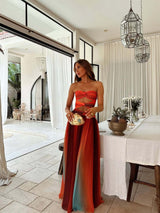 Laney | Strapless Maxi Dress