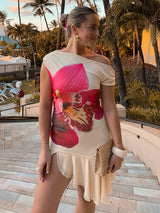 Maren | Floral Print Mini Dress
