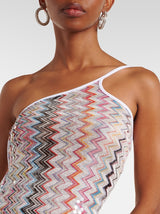Isabella | One Shoulder Sequin Maxi Dress