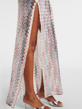 Isabella | One Shoulder Sequin Maxi Dress